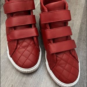 Burberry Kid Mid Cut Sneaker Shoe